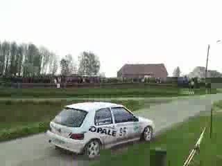 ROBILLARD Steeve BLANCHATTE Olivier - rallye de la lys 2009