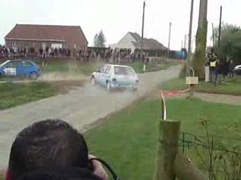 PESANT Jérôme et RUMAS Geoffrey - rallye de la lys 2009