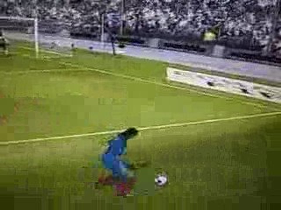Dribble avec Messi