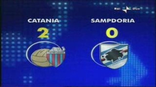 Catania-Sampdoria 2-0 19/04/2009