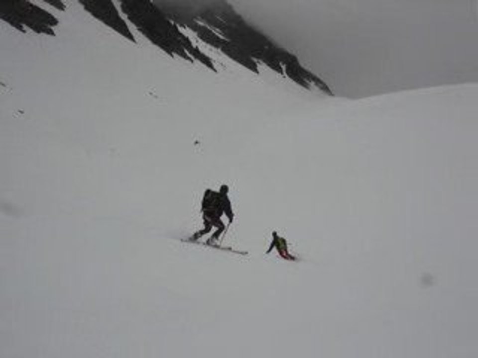 descente vers Légette