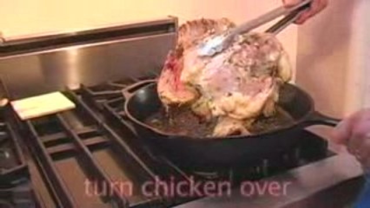 Cooking With Butler 8 - Chicken Under A Brick