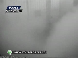 La scossa del 6 aprile ripresa in diretta all'Aquila