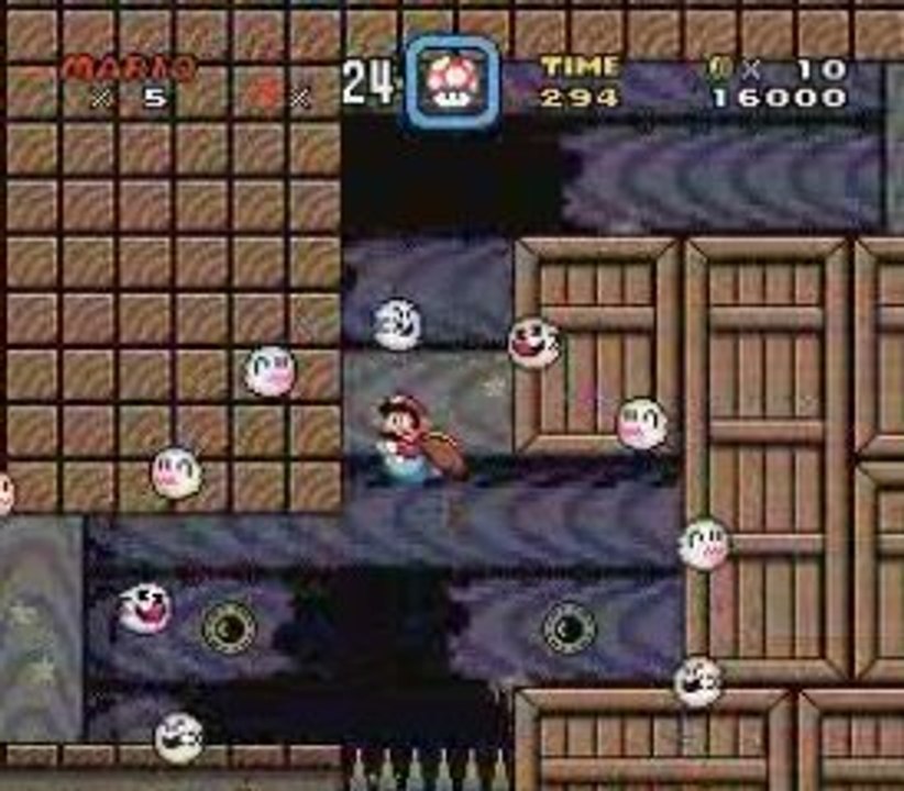 Lets play SMW pt 48 The Sunken Ship