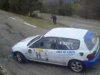 Rallye de venasque dimanche civic eg6 n°96 franck 2eme