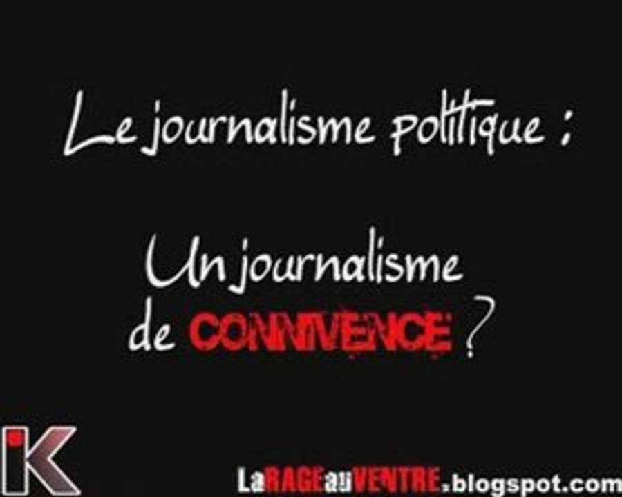 Le journalisme politique : un journalisme de connivence