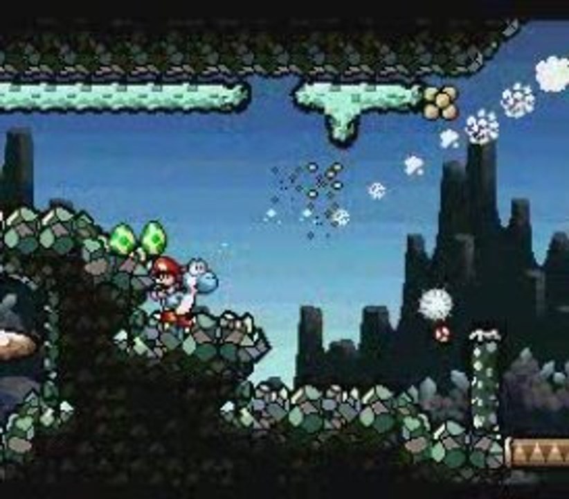 Lets play Super Mario World 2 Yoshis Island pt 4 level 1-3