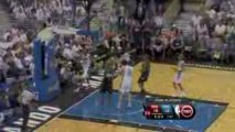 NBA   Philadelphia's Andre Iguodala gets out on the break Pl