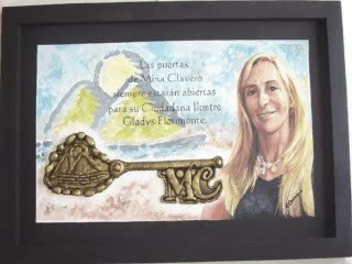 GLADYS FLORIMONTE "CIUDADANA ILUSTRE"