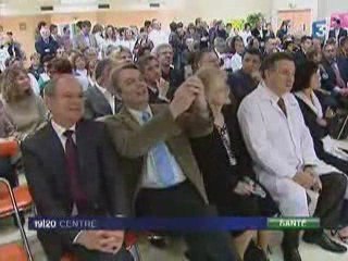 17 04 2009 Roselyne Bachelot et Maurice Leroy à Vendôme