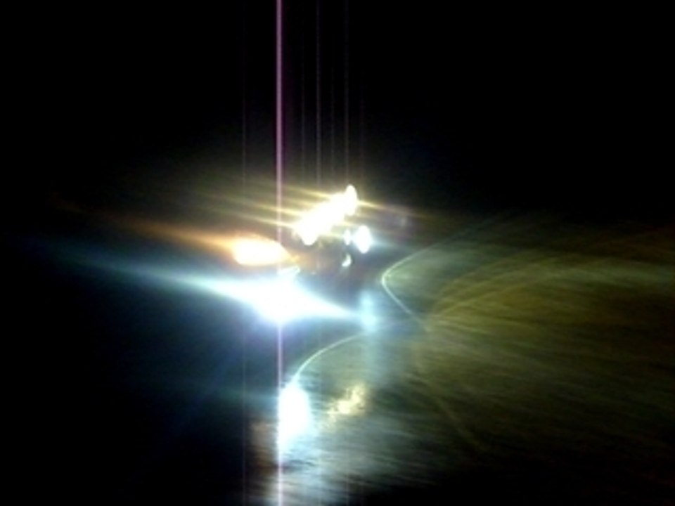 Rallye de venasque 2009  samedi clio R3 n°20 (nuit)