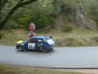 Rallye de venasque 2009 samedi 205 GTI n°88 mellan