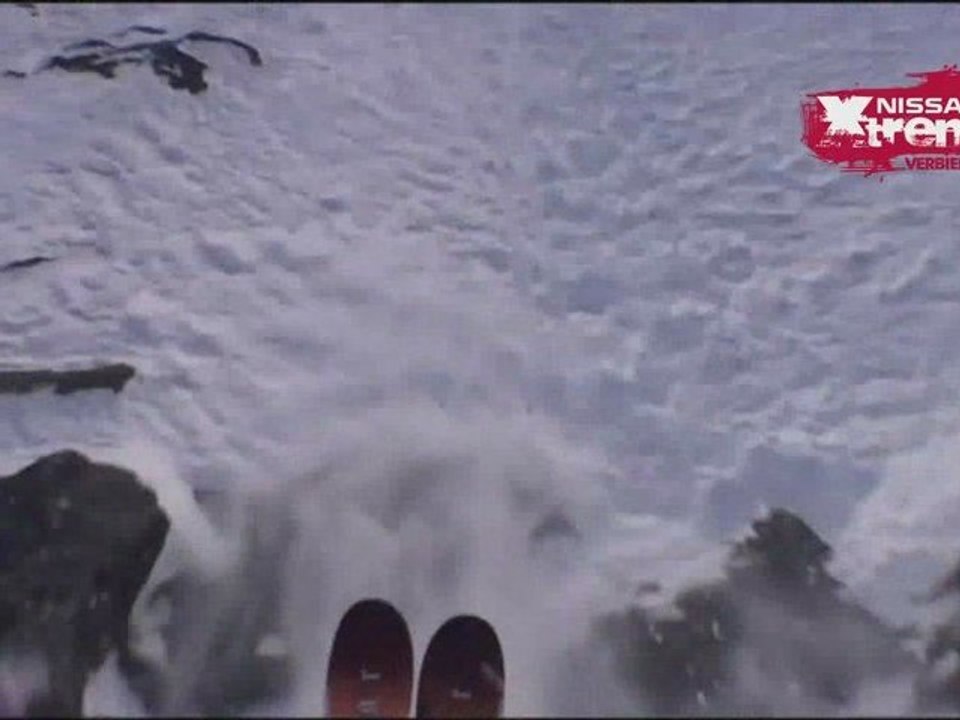 Aurelien Ducroz run at the Nissan Xtreme - Verbier 09
