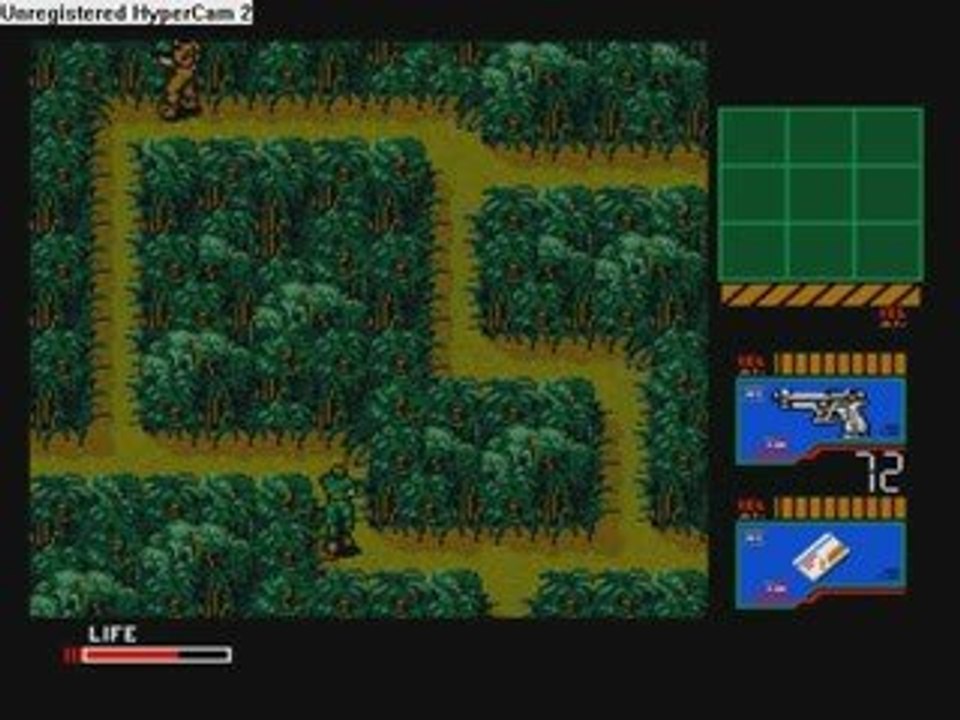Metal gear 2 : solid snake/suivre un soldat  pa...