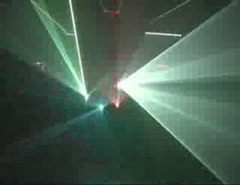 Show laser meeting haute loire France 2009-2