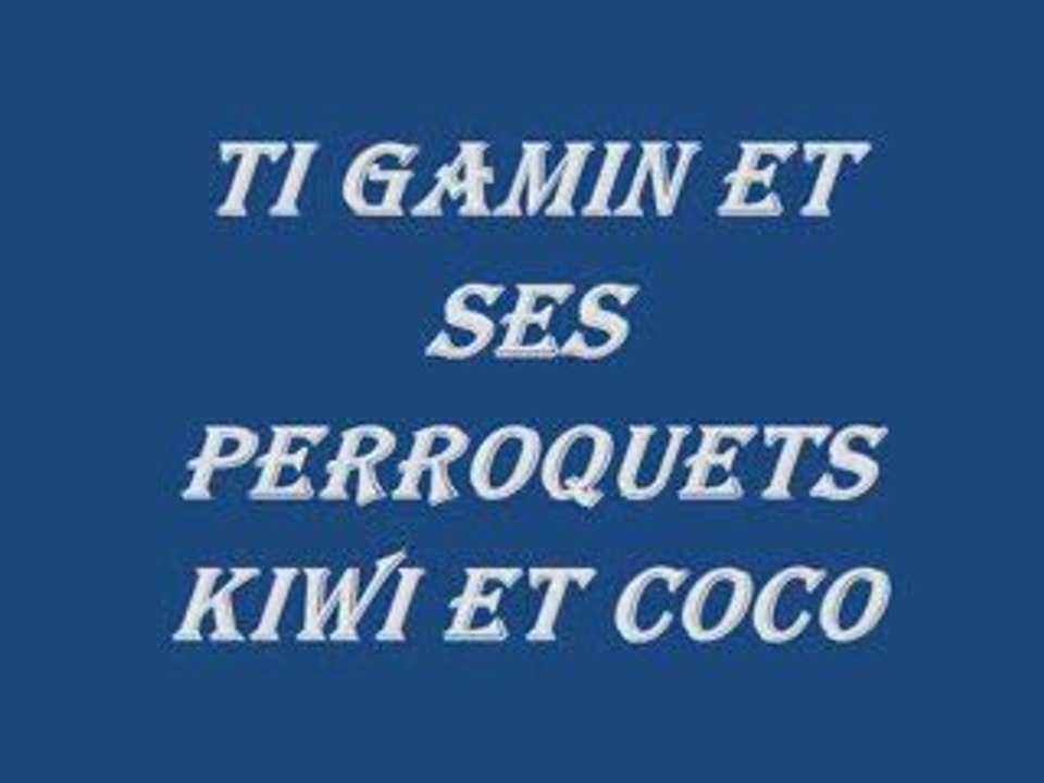 TI GAMIN ET SES PERROQUETS