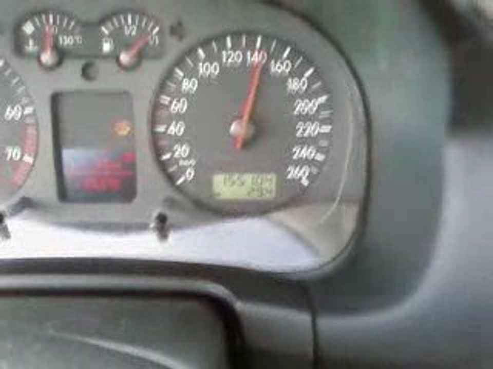 ex Golf 4 gti de mon frère 80 à 170kmh en 4eme