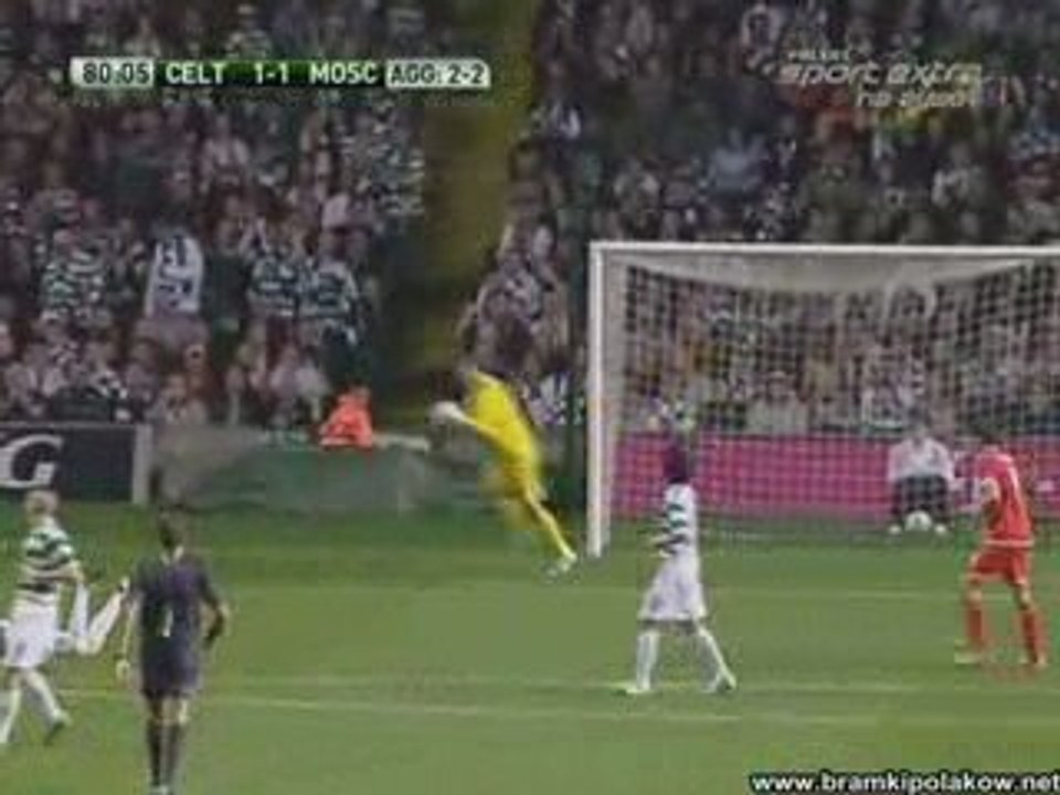 Artur Boruc Celtic vs Spartac