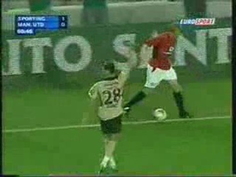 Cristiano Ronaldo vs Manchester-United ( aout 2003)