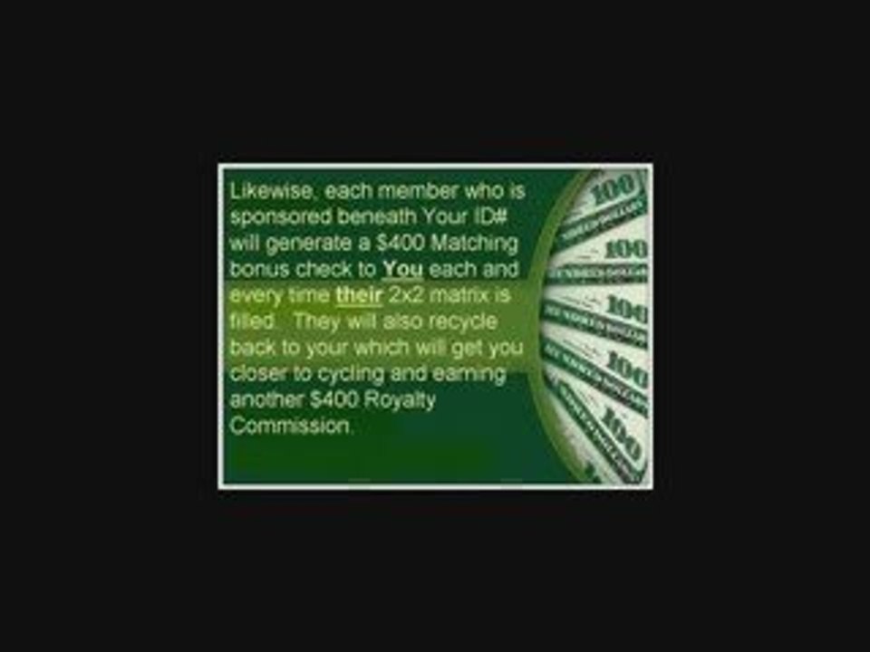 (Regenesis 2x2 ) No Recruiting, Make Money Fast !