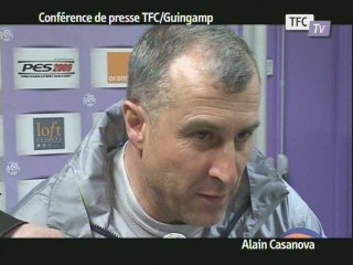 Conférence de presse TFC/Guingamp