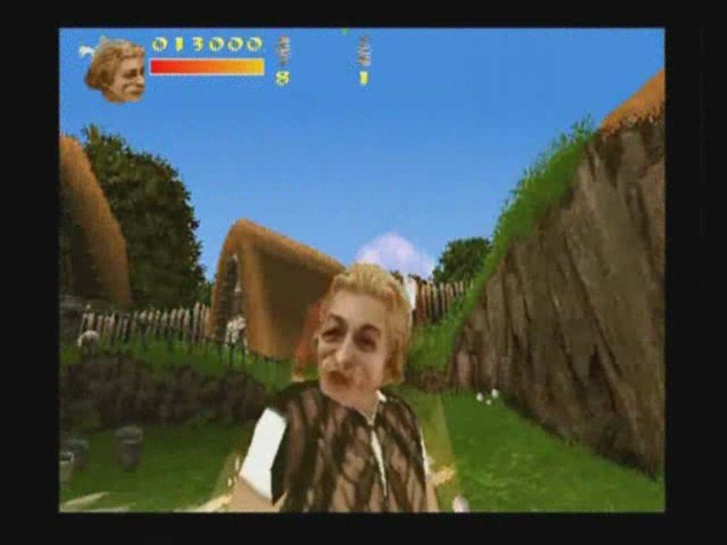 Astérix & Obélix Contre César Sur PS2 – Version Promo PAL, état Correct