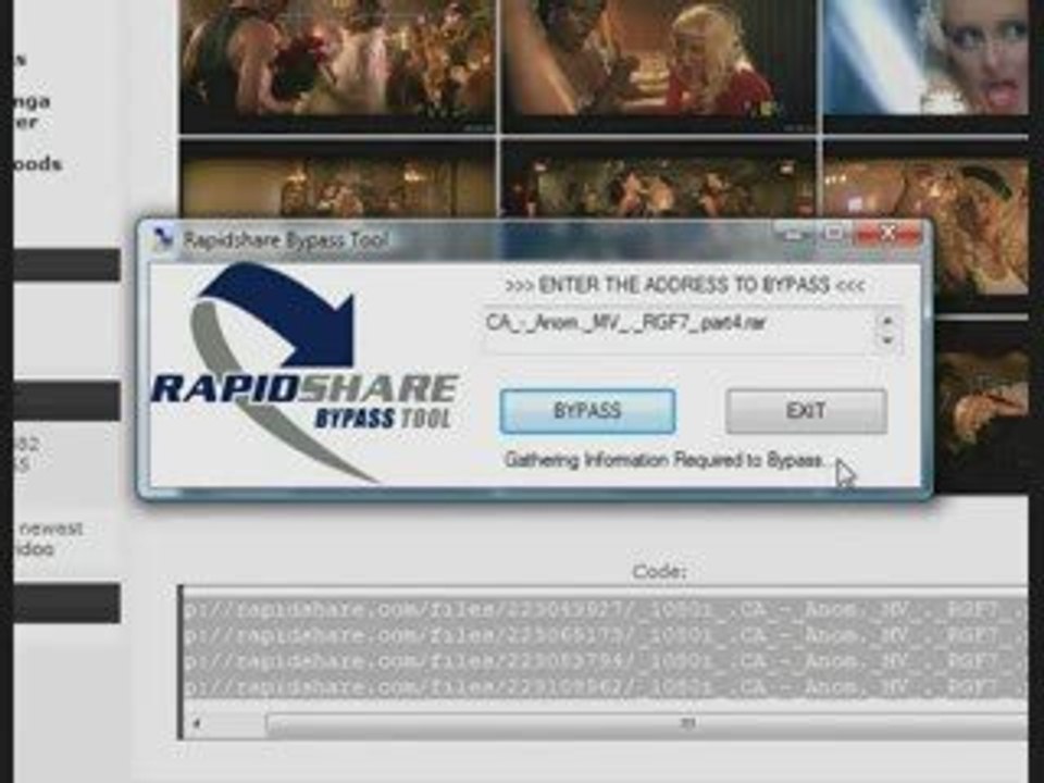 Rapidshare Download Limit Bypass Tool