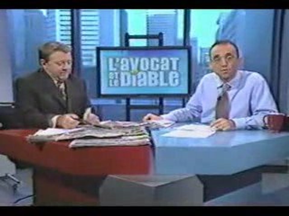 Affaire pédo : Craquage en direct - l'avocat et le diable