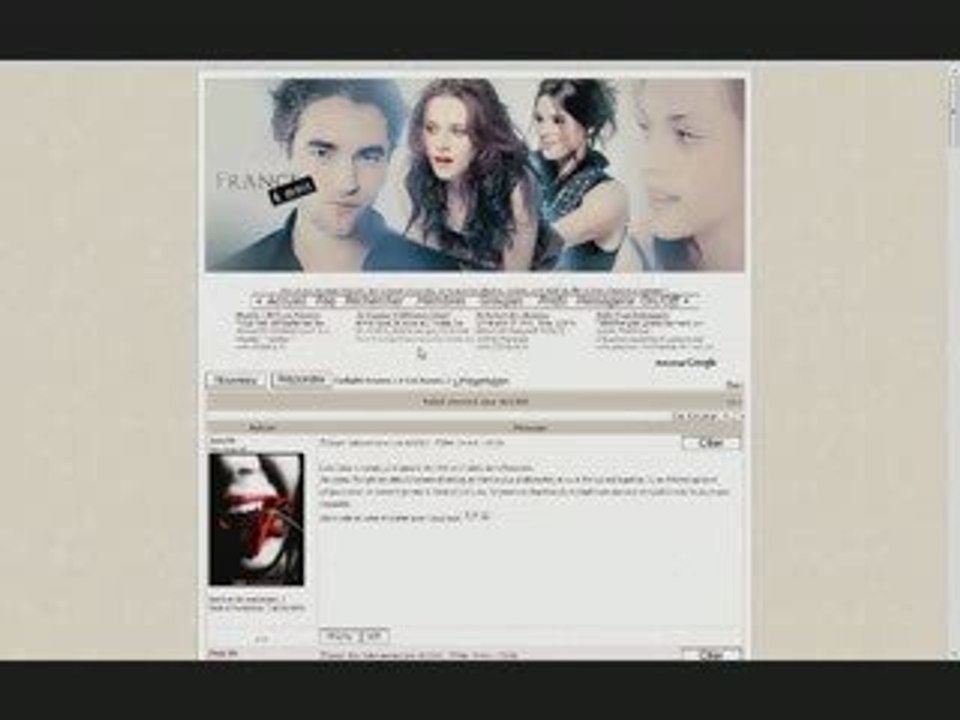 Visite guidée du Forum Twilight France