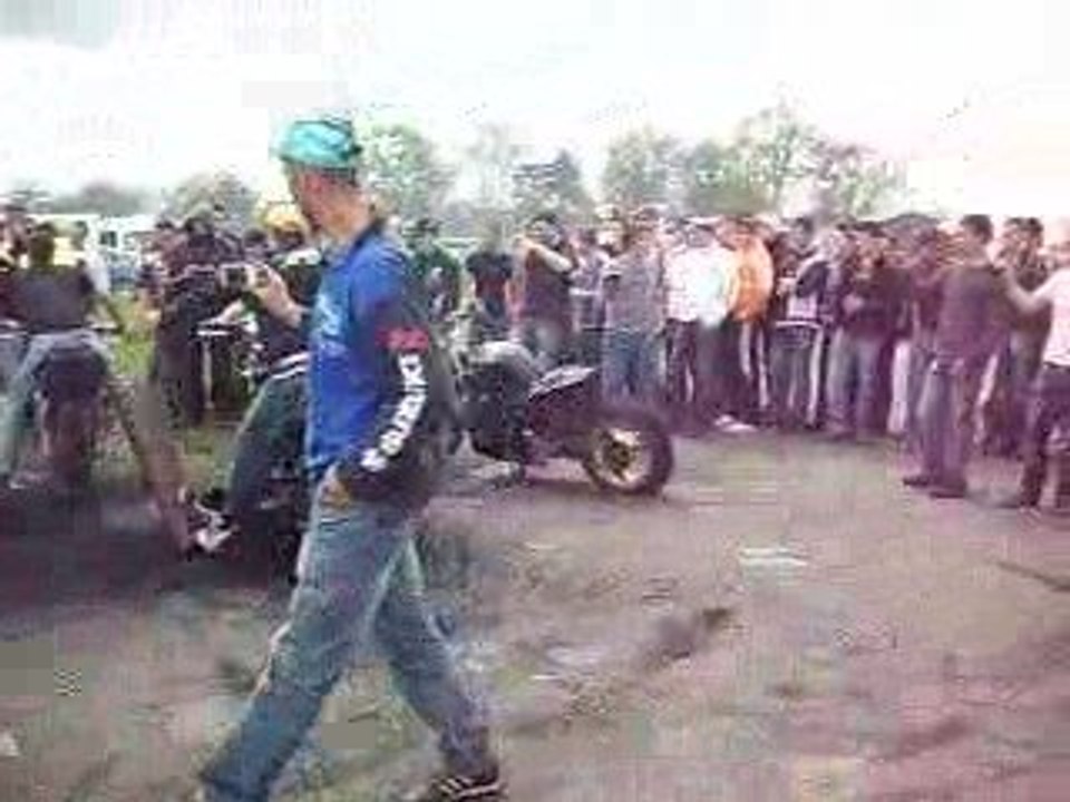 24h du mans moto 2009 burn de ouf