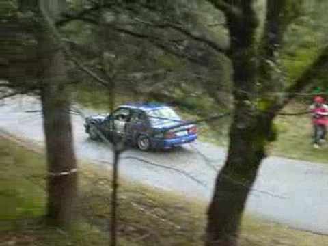 Rallye de venasque 2009 samedi bmw 318 is n°45 pellegrin