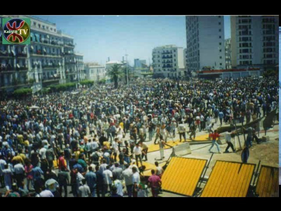 Hommage aux victimes du printemps berbère et printemps noir