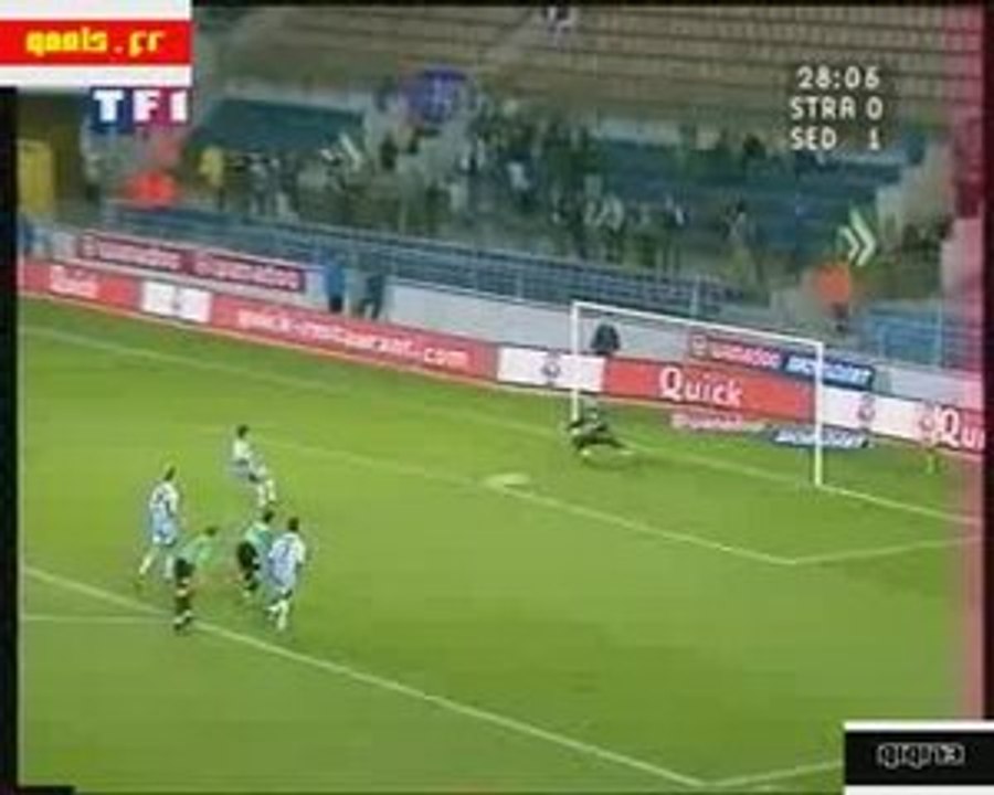 Strasbourg - Sedan 1-1 MARTINS