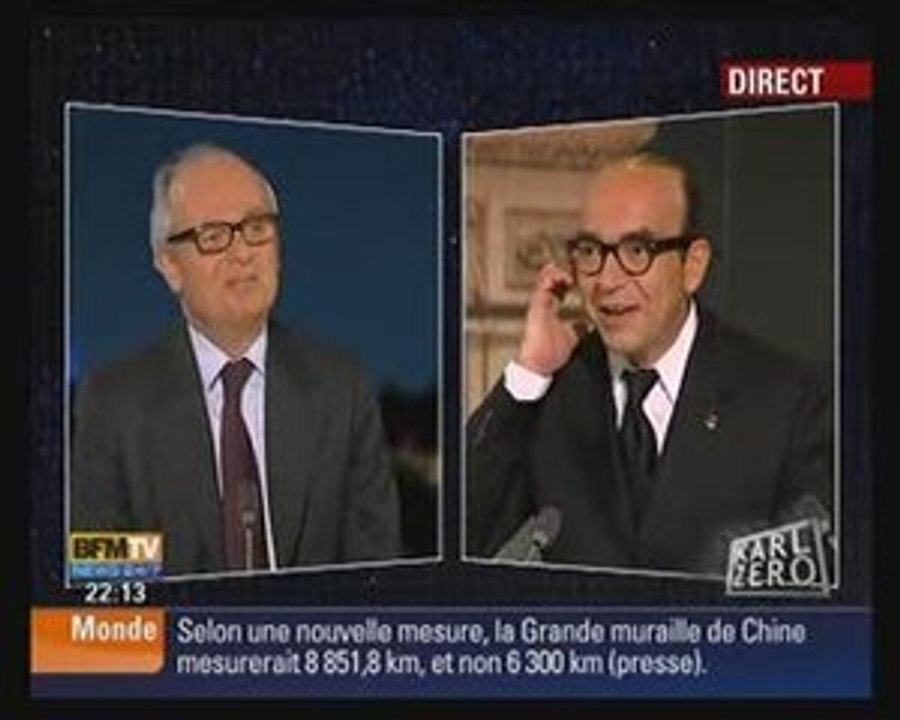 Réactions à chaud de S.E. Daniel SHEK