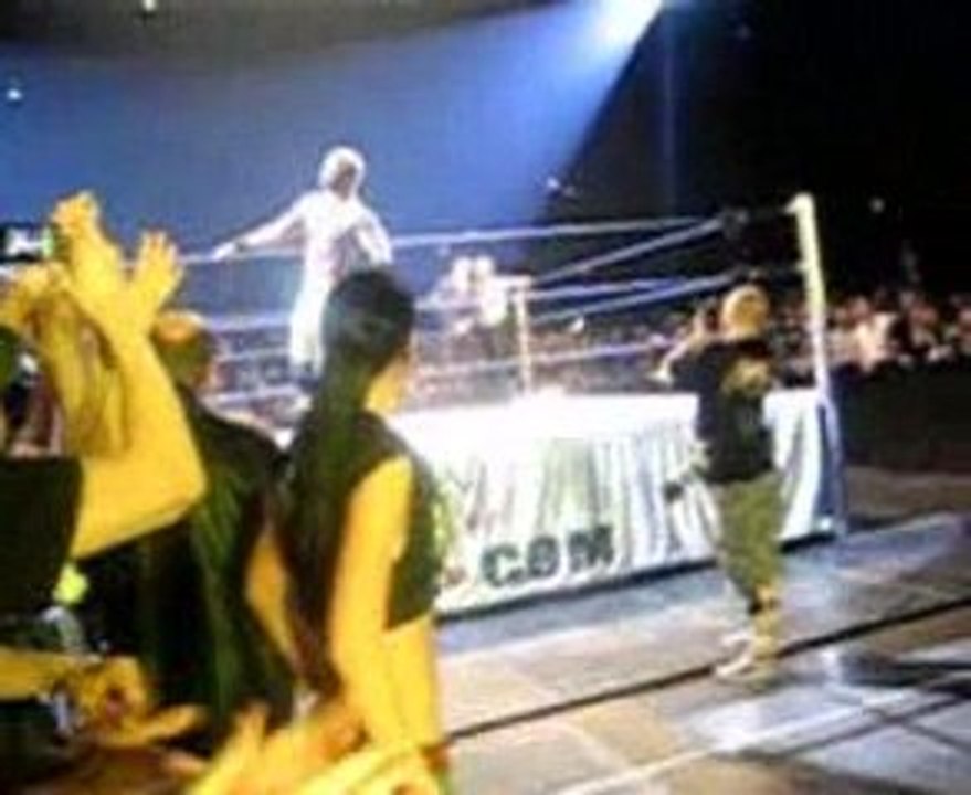 Entrée Shelton Benjamin wwe smackdown strasbourg