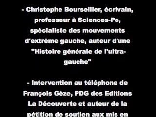 Le tel sonne-affaire Coupat-05/05/2009-PARTIE 1