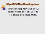 snoring solution stop