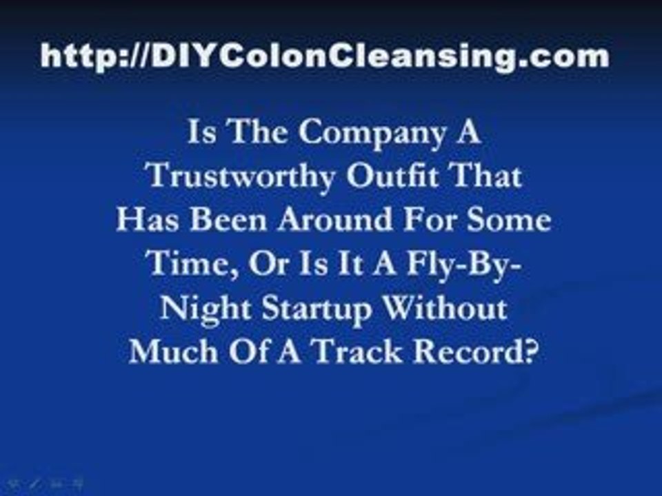 natural colon cleanser