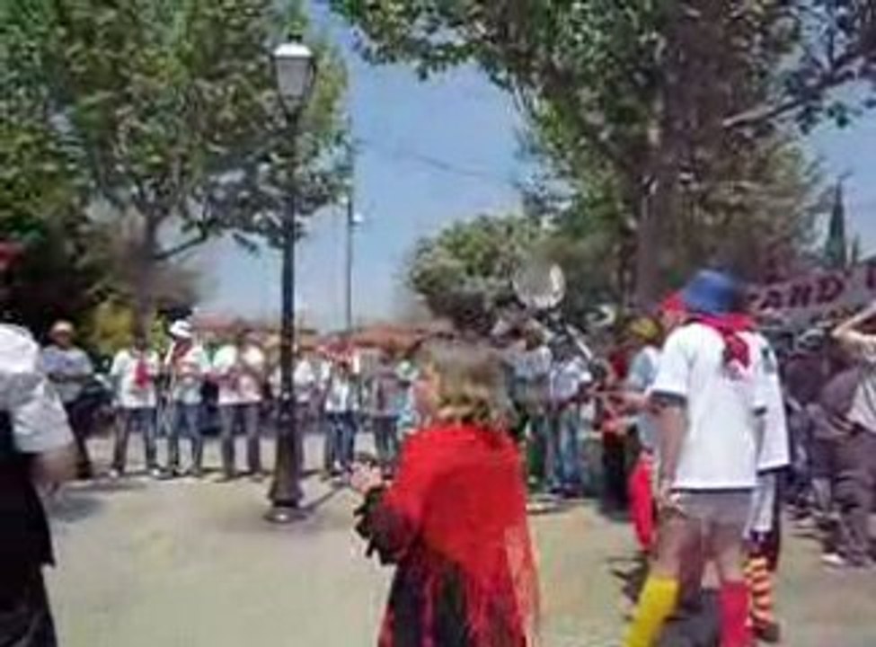 Feria azille 2009, ricoune et  els companys,  verre a ballon