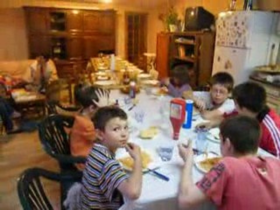 repas des enfants