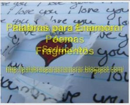 Cartas de Amor Cortas, Palabras para Enamorar