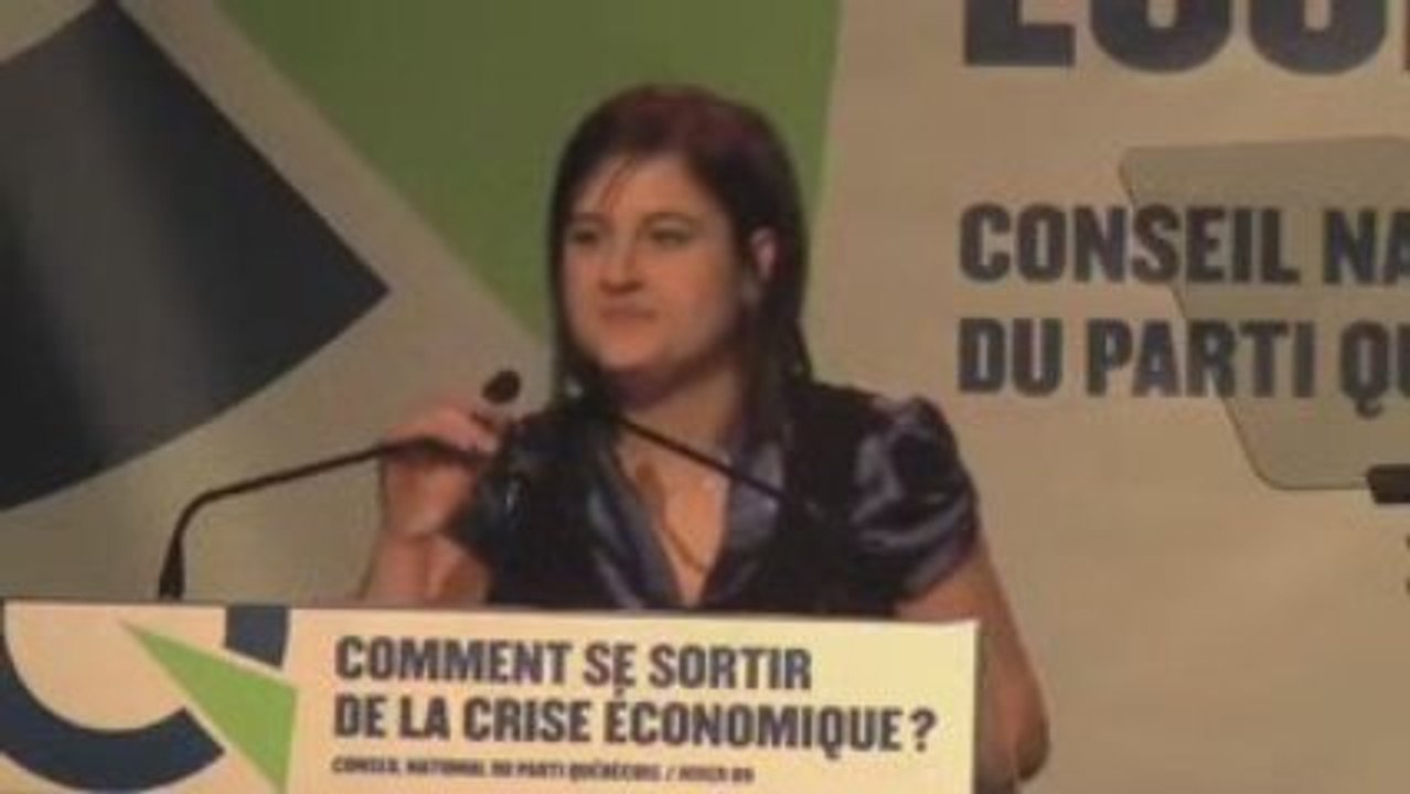 Discours d'Isabelle Fontaine Conseil national février 2009