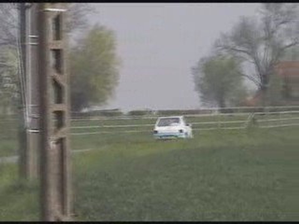 Rumas Geoffrey au rallye de la Lys 2009