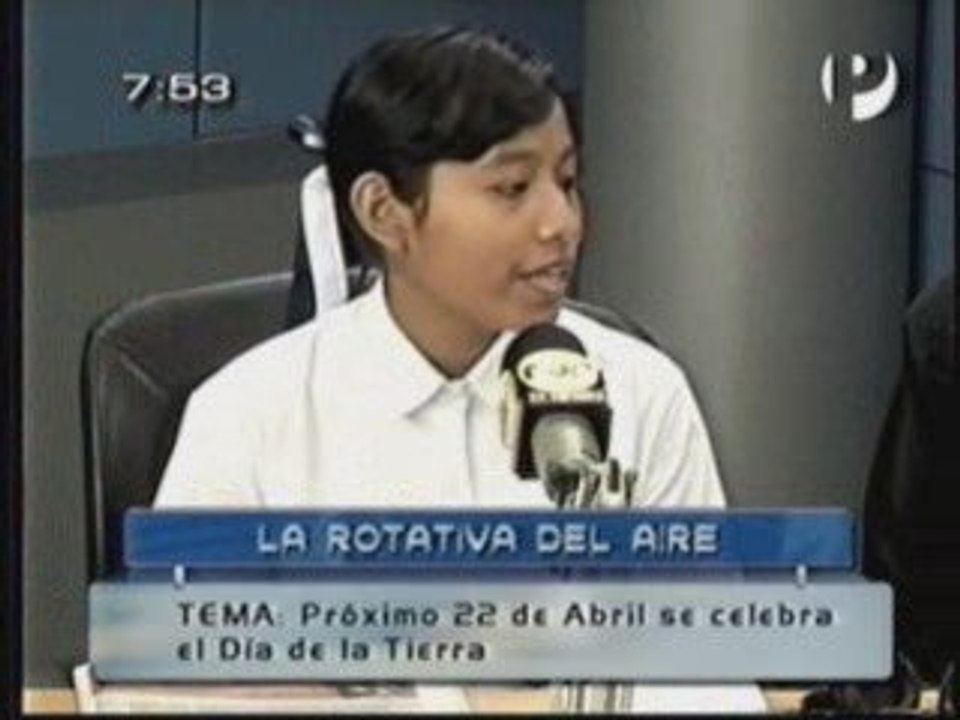 Entrvista por el dia de la tierra