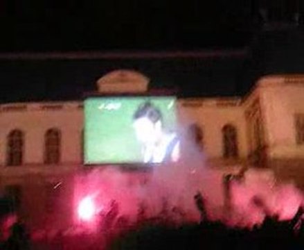 le stade rennais en final, place du parlement rennes
