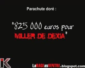 Parachute doré : 825000 euros pour Axl Miller de Dexia