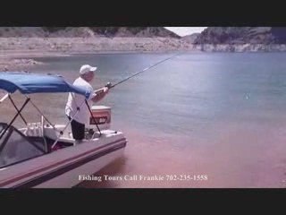 Catching fish at Lake Mead