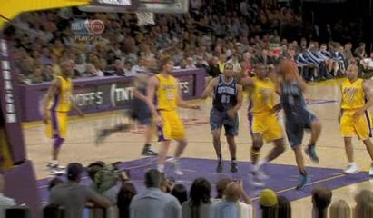 NBA Andrew Bynum Block Deron Williams