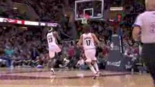 NBA Delonte West picks Rodney Stuckey's pocket and LeBron fi