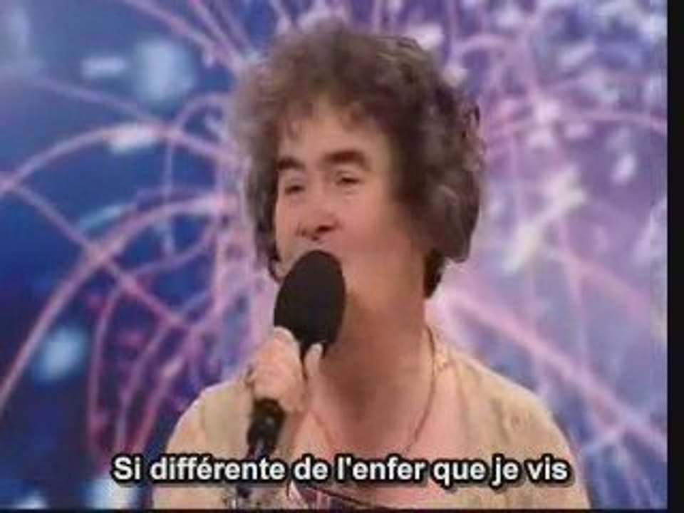 Susan Boyle - Singer - Britains Got Talent 2009 - ST VF